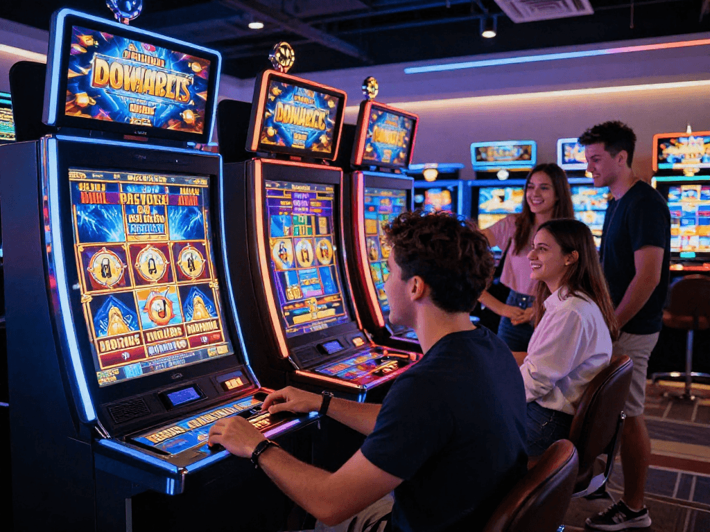 Exciting slot gacor hari ini gaming experience with vibrant atmosphere