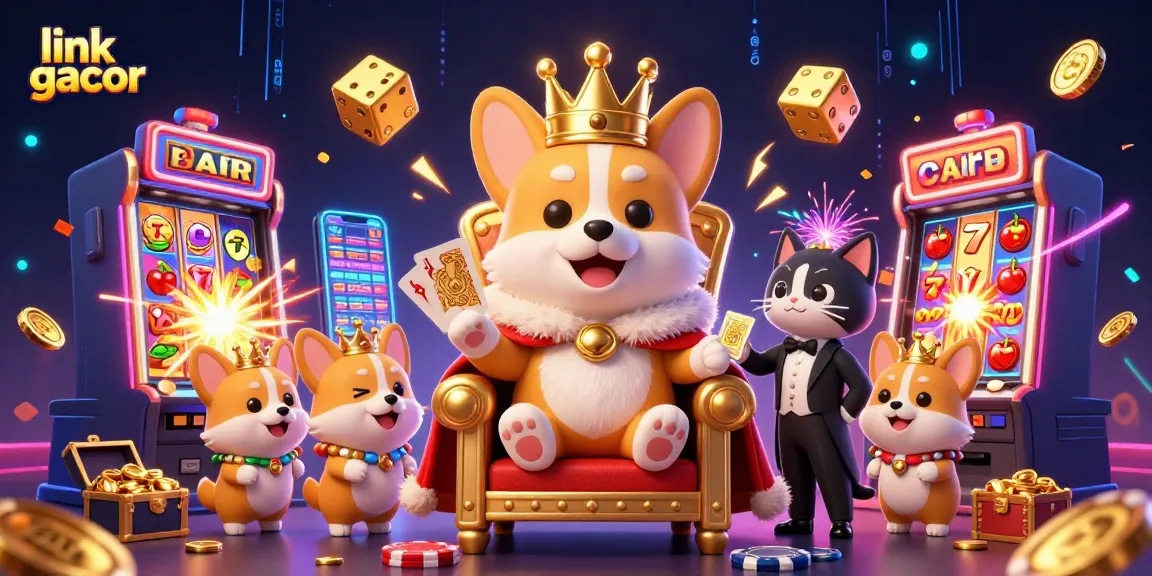 Experience the thrill of winning with link gacor at our vibrant online casino featuring 3D characters and exciting game elements.