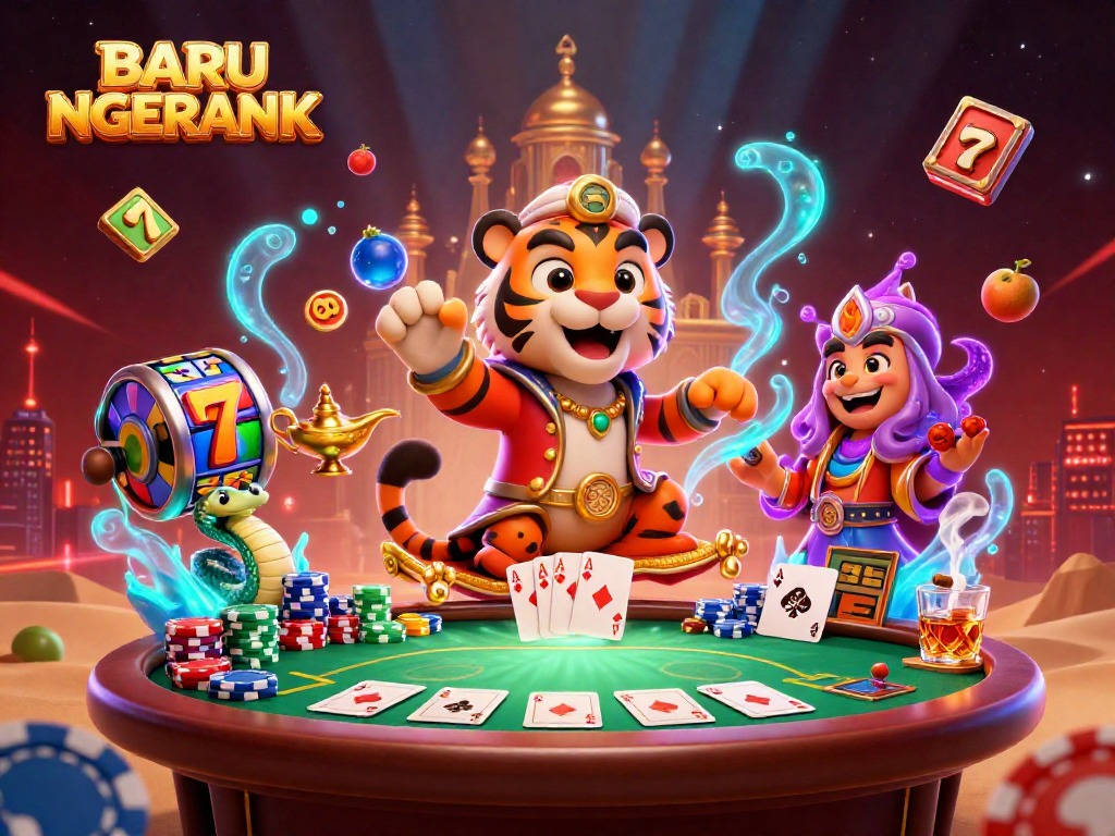 Engage with BARU NGERANK and experience thrilling slot games in a vibrant casino atmosphere.