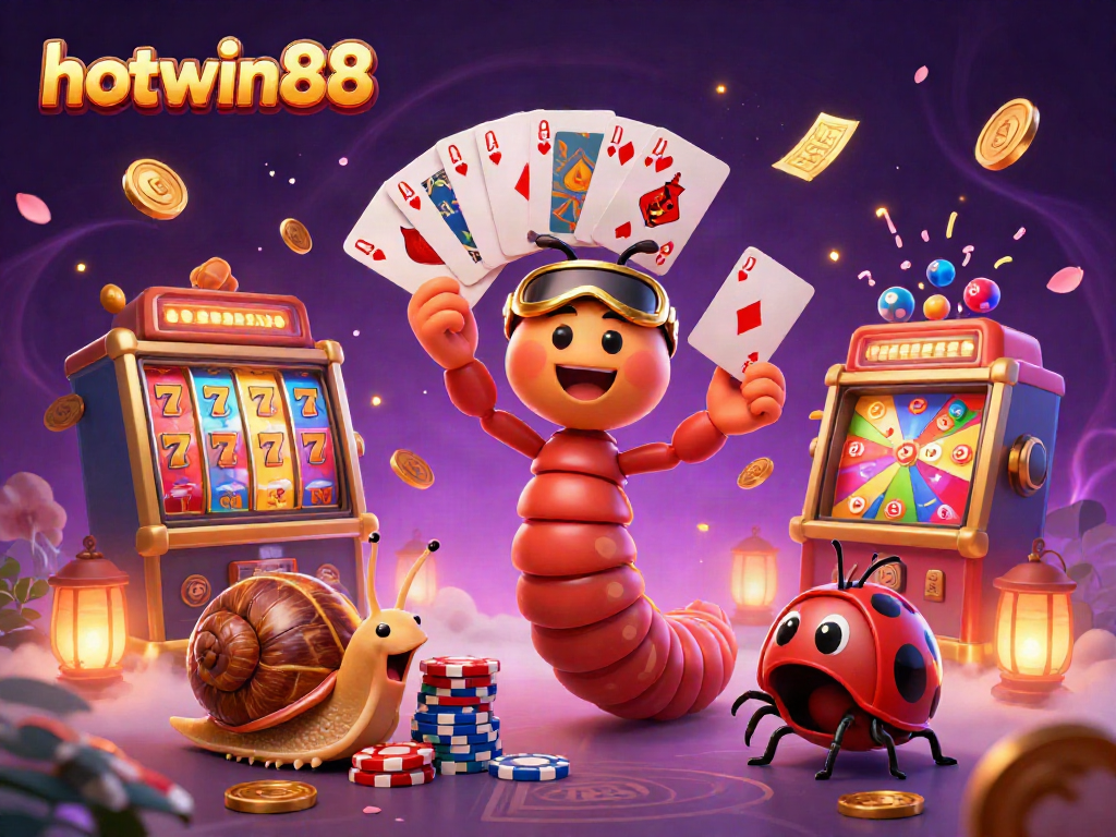 Experience hotwin88 slots with dynamic 3D characters, vibrant gameplay elements, and rich casino atmosphere.