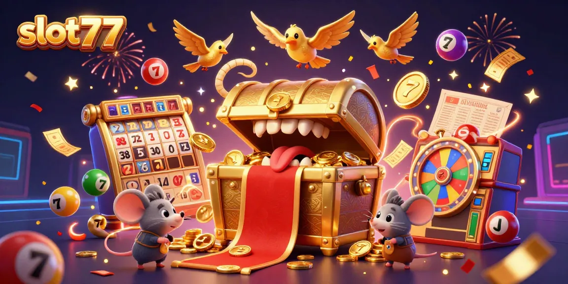 Permainan menarik slot77 menawarkan banyak kesempatan menang dengan jackpot terbesar.