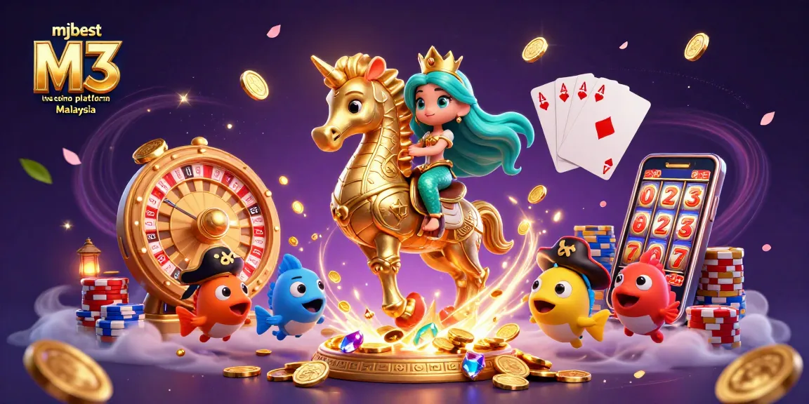 Experience the thrill at mjbest live casino platform M3 Malaysia with enchanting games and vibrant visuals.