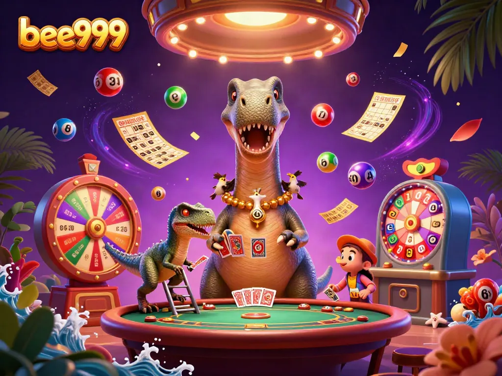 Experience vibrant gameplay with bee999, featuring interactive casino elements and dynamic characters.