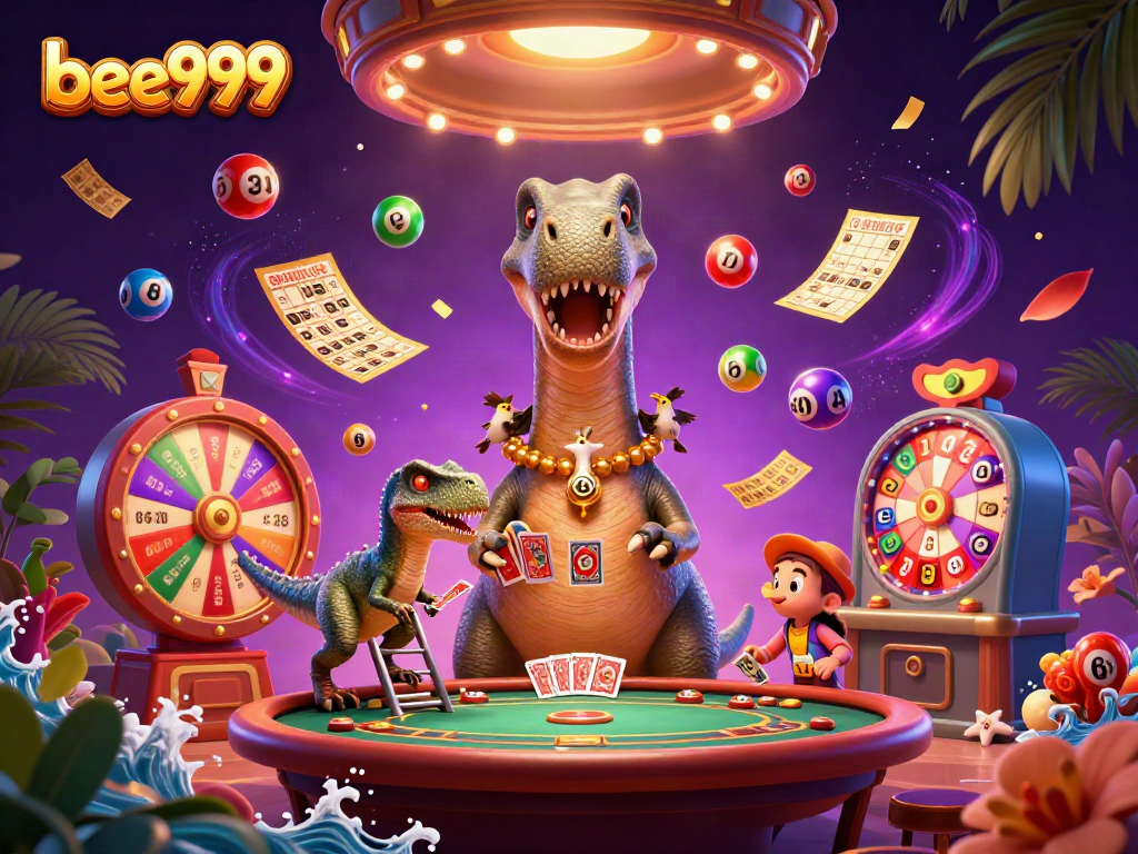 Experience vibrant gameplay with bee999, featuring interactive casino elements and dynamic characters.