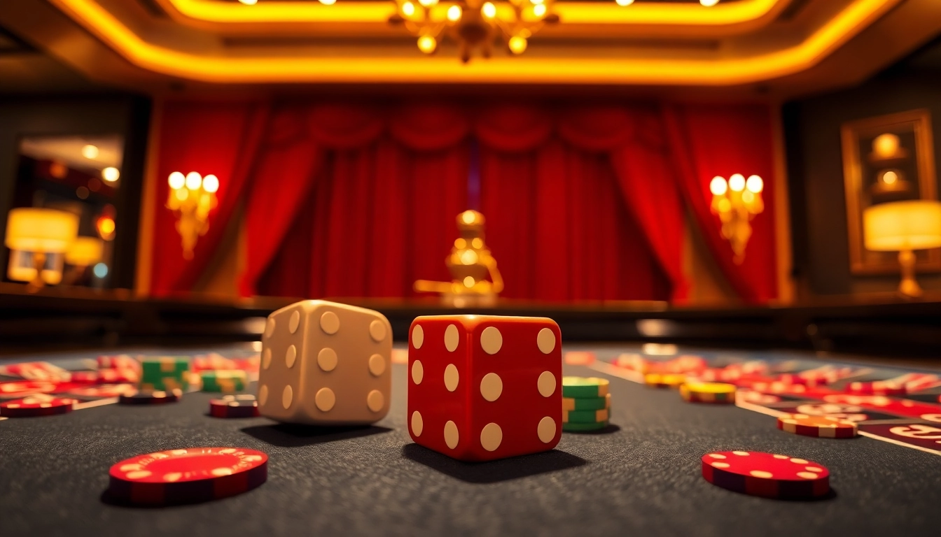 bandartoto bermain dadu di meja roulette dengan suasana casino yang elegan