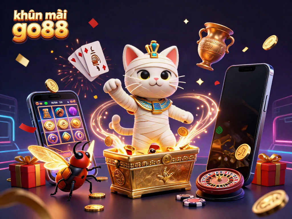 Experience stunning khuyến mãi go88 opportunities in an exciting 3D casino scene.