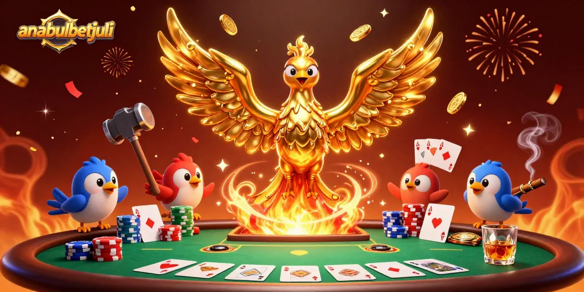Menang besar dengan anabulbetjuli di dunia casino, saat phoenix emas bertransformasi menjadi koin.