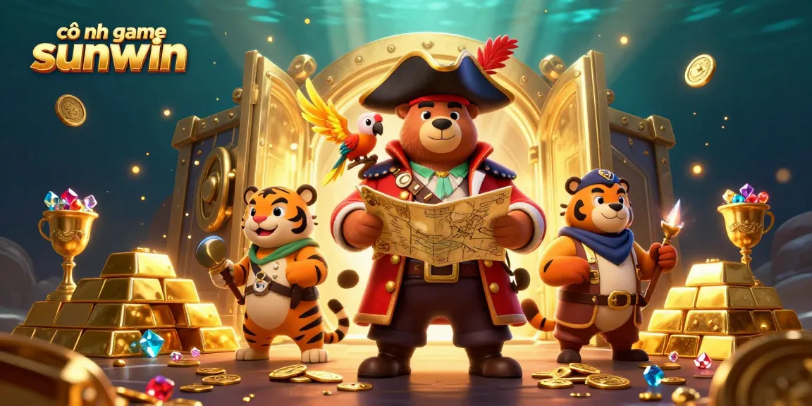 Experience thrilling gameplay at cổng game sunwin with vibrant treasures and adventurous characters.