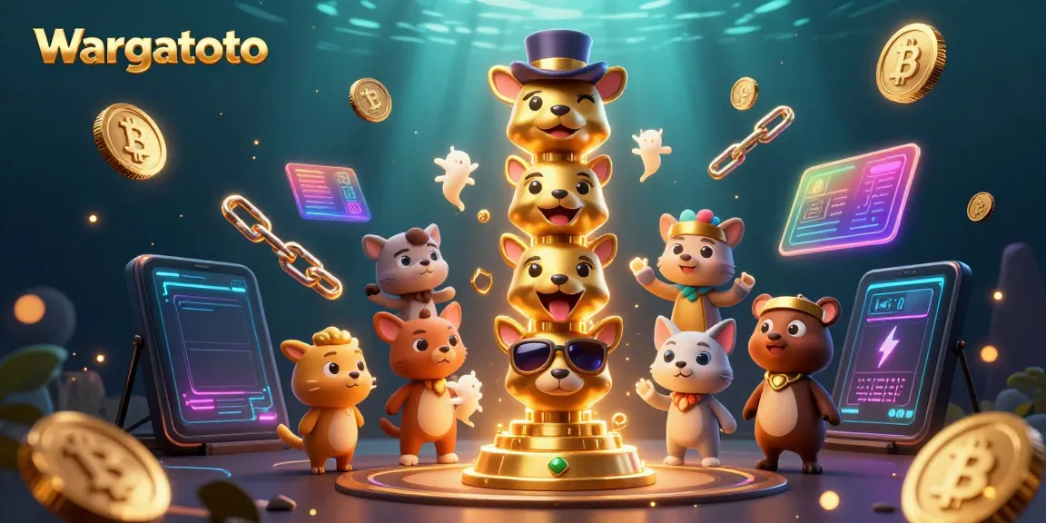 Wargatoto menampilkan pengalaman bermain penuh warna dengan totem yang menarik dan elemen kasino digital.