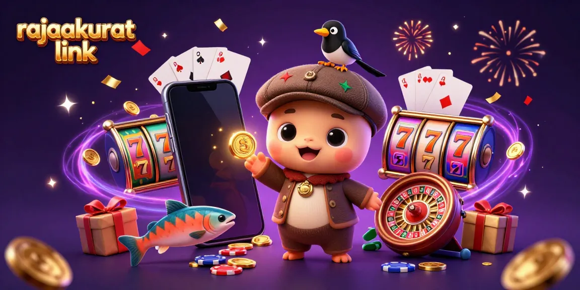 Rajaakurat link permainan slot mengincar jackpot dengan hijau dan emas, ceria dan berenergi.