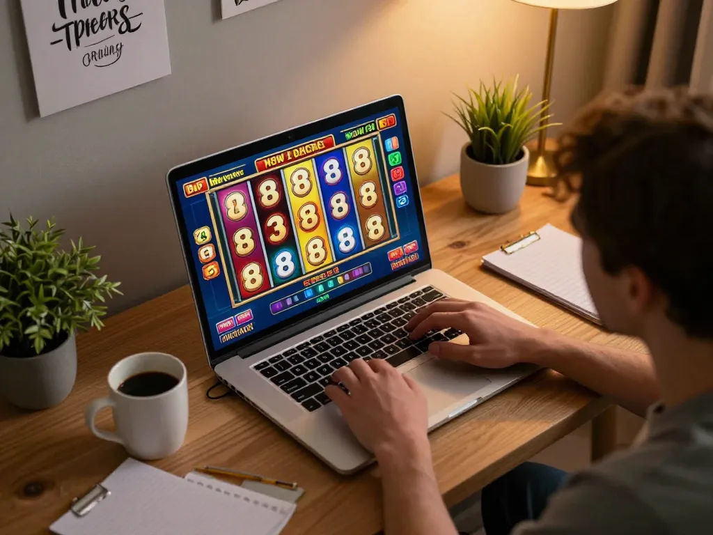 Sesi menarik di slot server Indonesia dengan visual permainan yang hidup di layar.