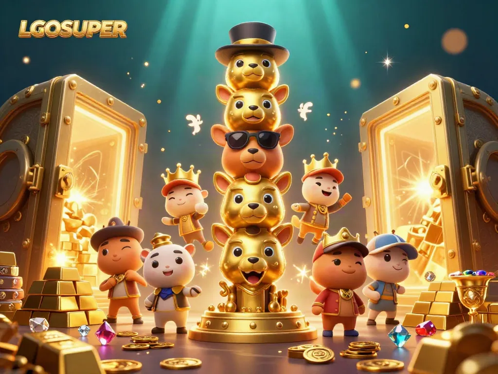 Experience the thrill of gaming with LGOSUPER's vibrant and dynamic casino scene.