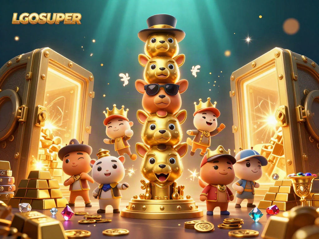 Experience the thrill of gaming with LGOSUPER's vibrant and dynamic casino scene.