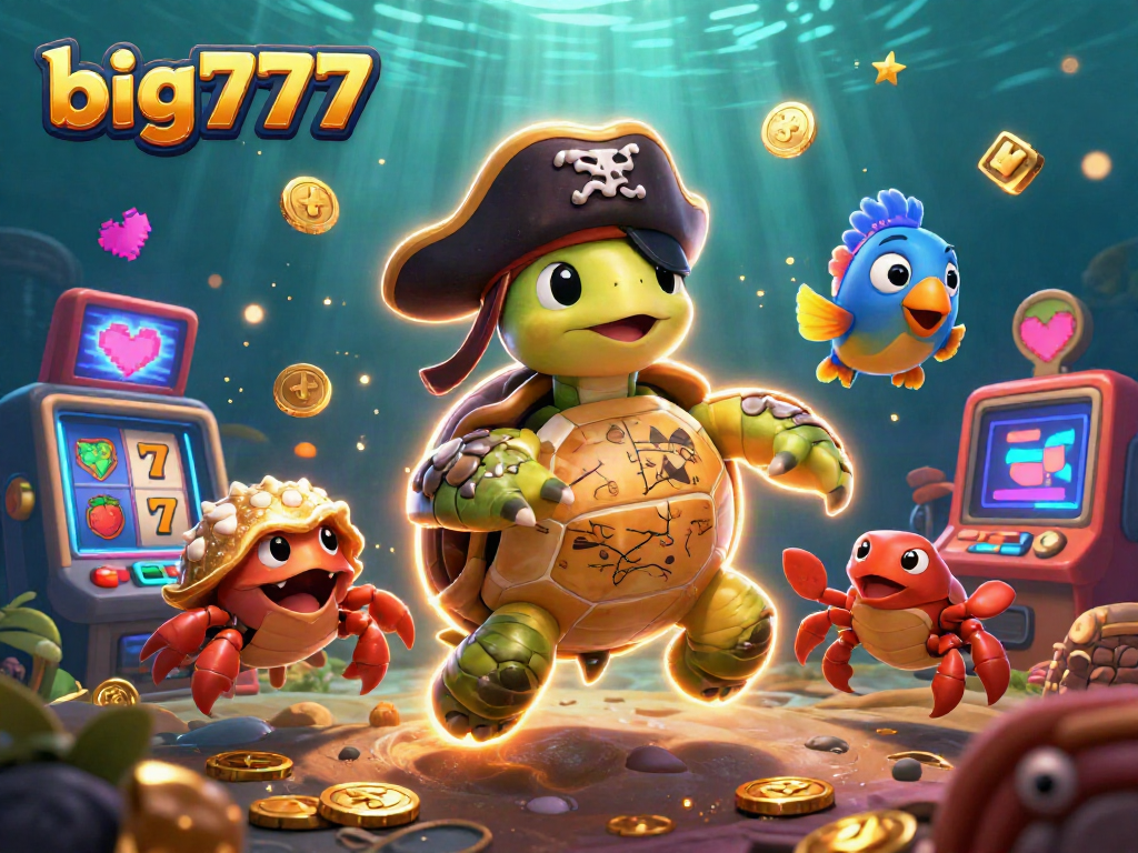 big777 temukan slot menarik bersama karakter laut penuh warna dan harta terpendam