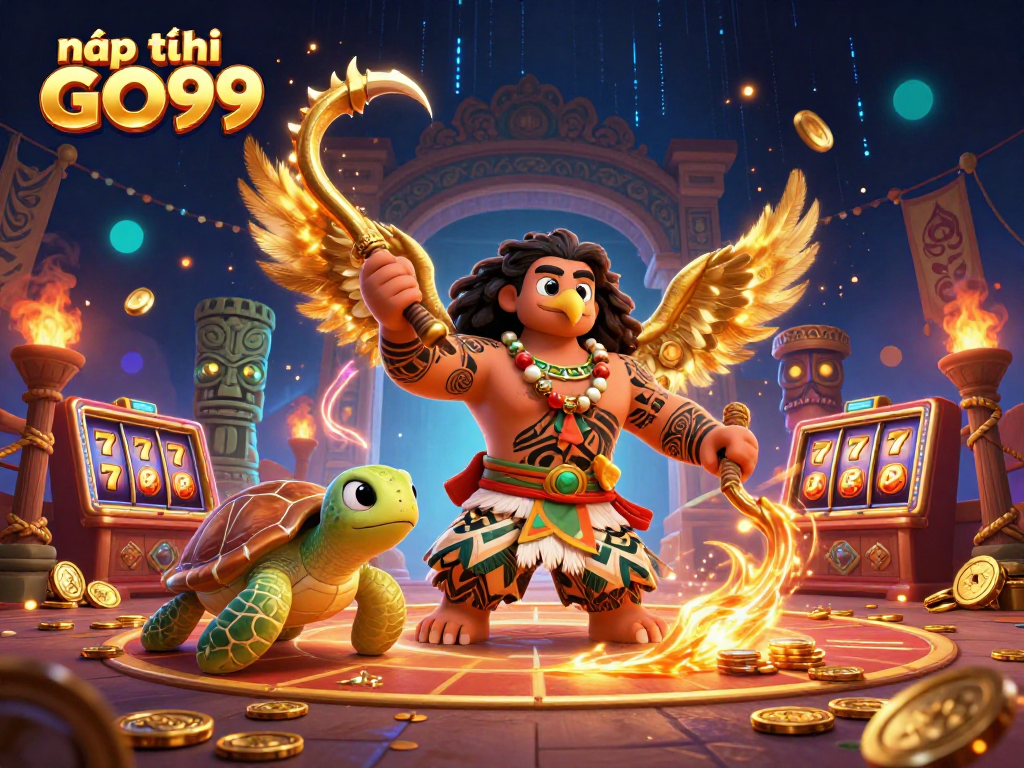 Engage in thrilling gaming with nạp tiền GO99 featuring dynamic 3D casino art.