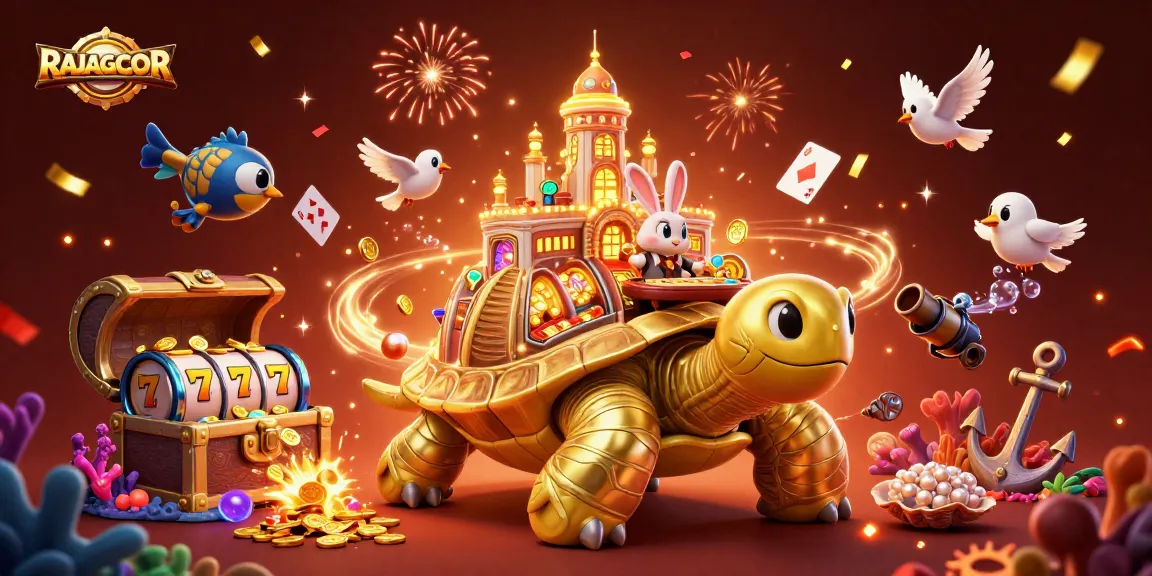 RAJAGACOR menghadirkan pengalaman bermain slot yang menarik dengan singa emas bernilai tinggi dan dealer kelinci.