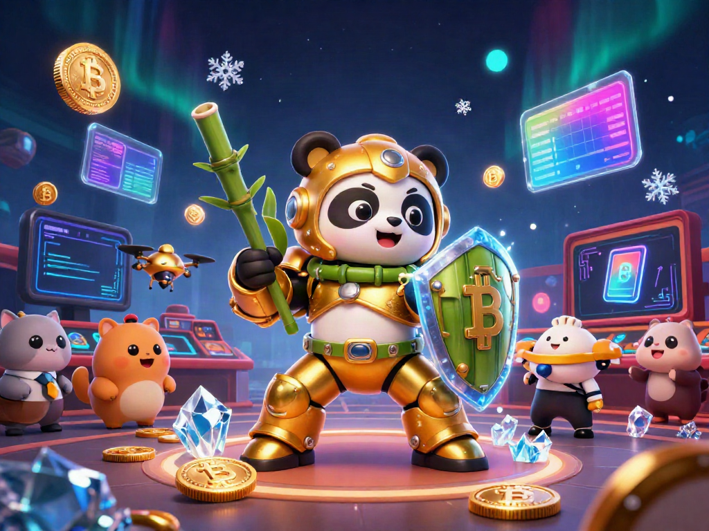 Engage with ssucv666 in an exciting 3D casino scene featuring a panda in mech battle.