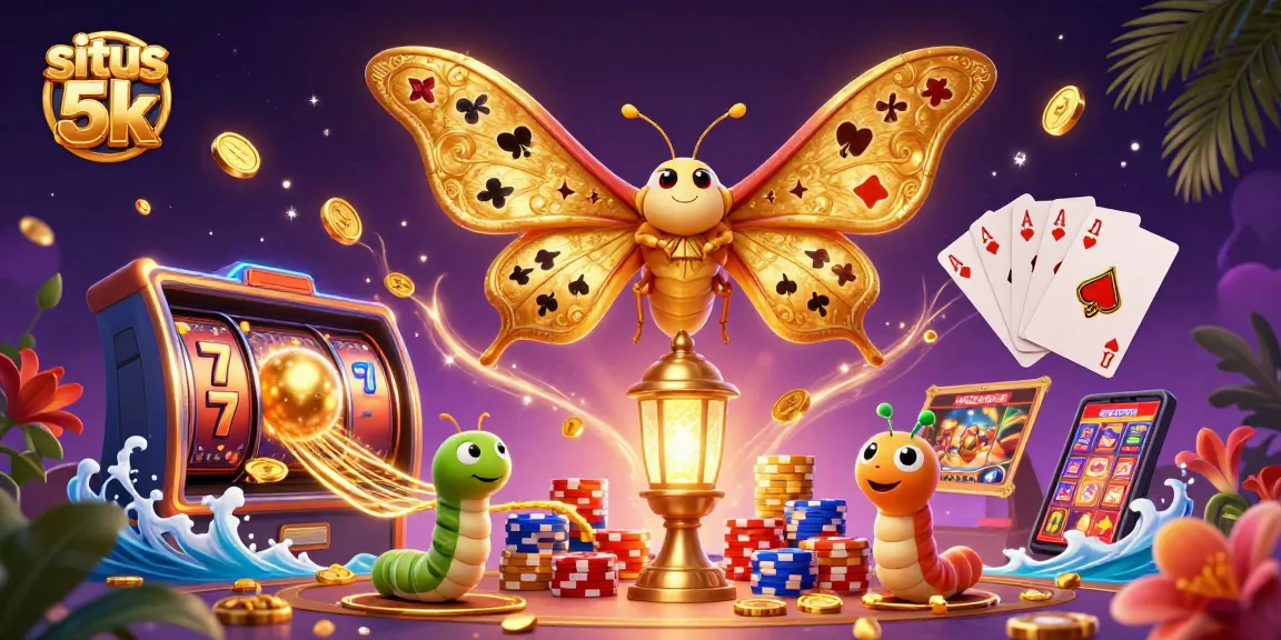 Experience exciting gameplay at situs 5k with mesmerizing slot machines and dazzling casino elements.