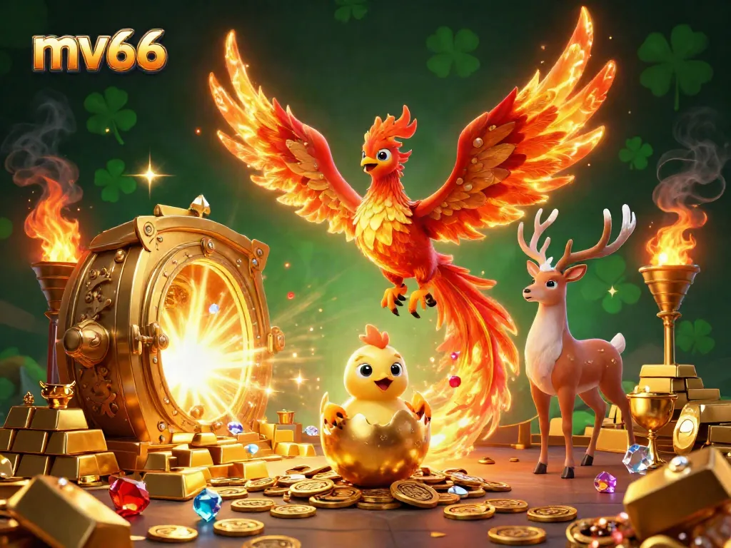 Win big with mv66's vibrant online casino experience featuring golden rewards and mystical elements.