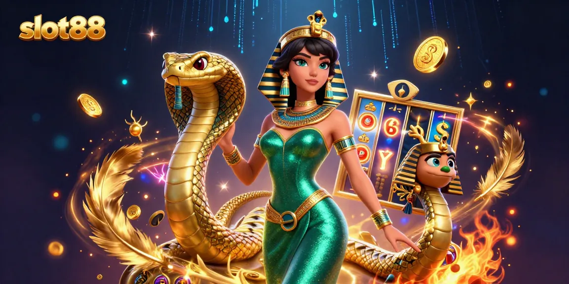 Spin the reels and win big on slot88 with an enchanting scene of chance and fortune.