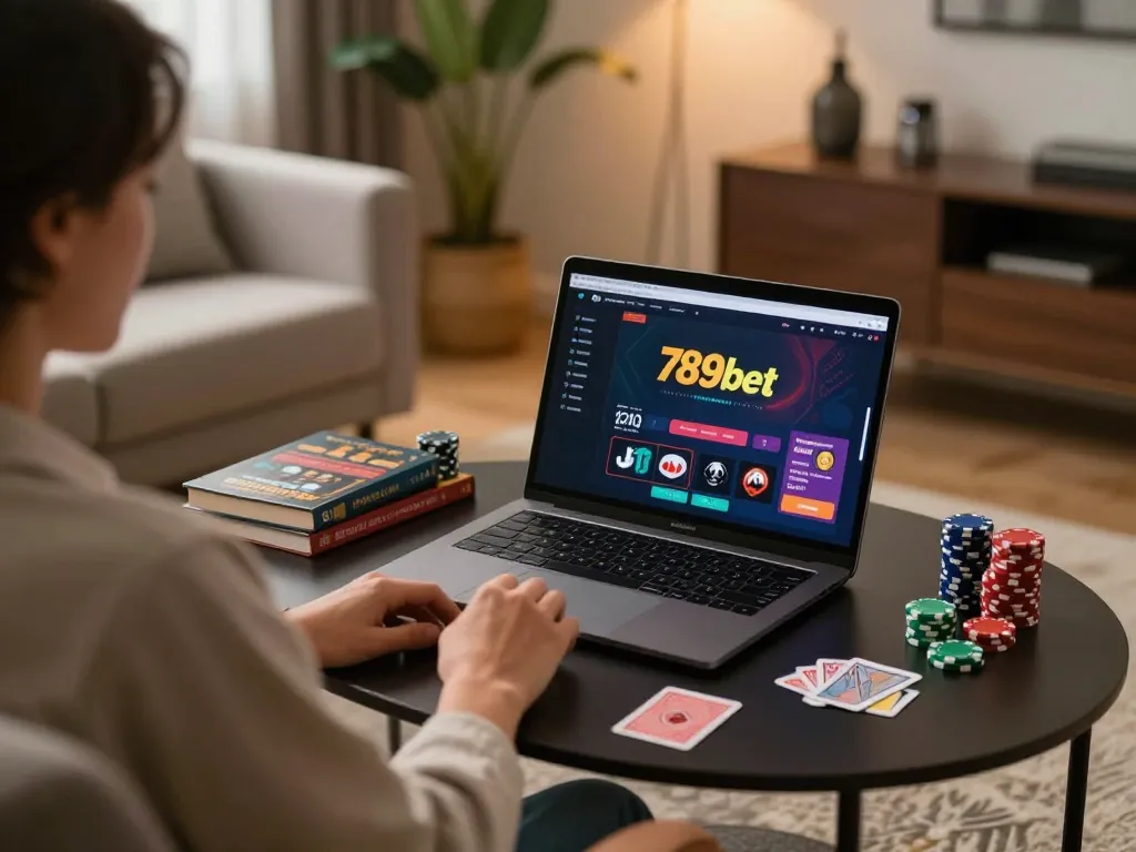 Engaging with 789bet online casino at home while practicing responsible gaming strategies.
