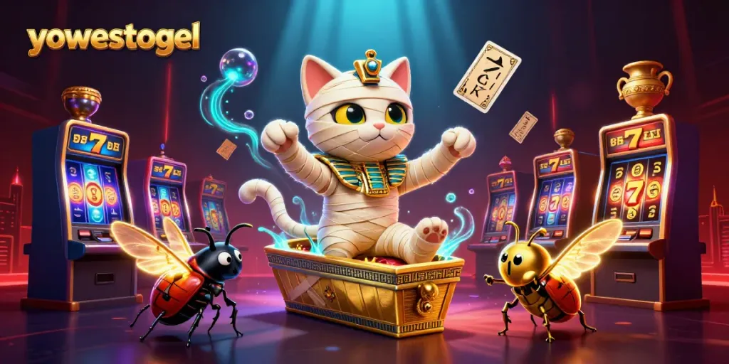 Win big with yowestogel at a vibrant pyramid casino filled with exciting slots and treasures.