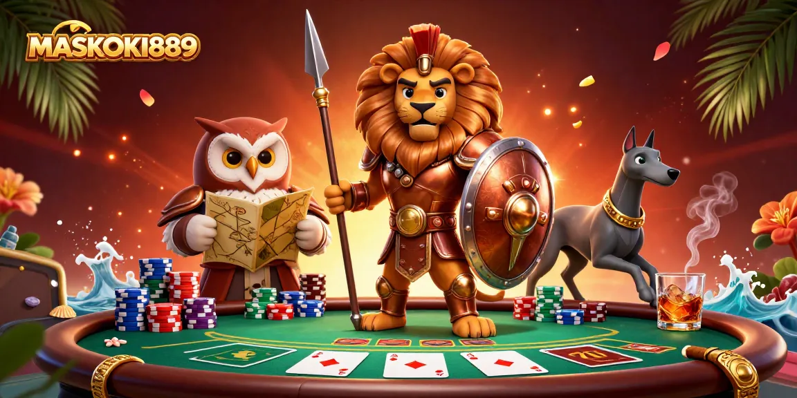 Experience the excitement of MASKOKI889's casino scene with strategic betting and vibrant gameplay.