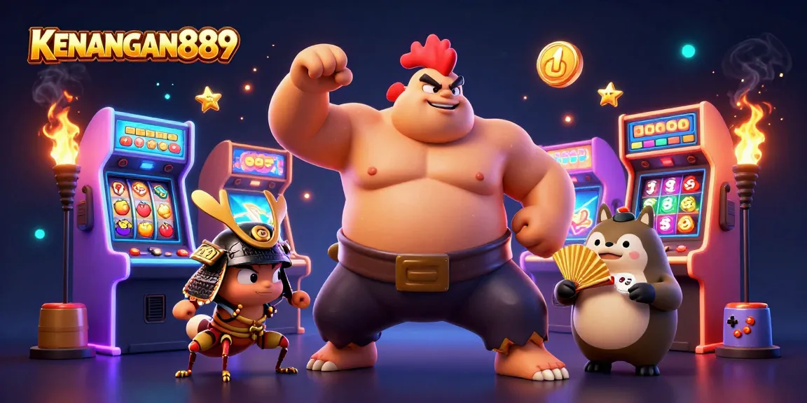 Enjoy thrilling gaming action at KENANGAN889 with vibrant arcade machines and exciting jackpot features!