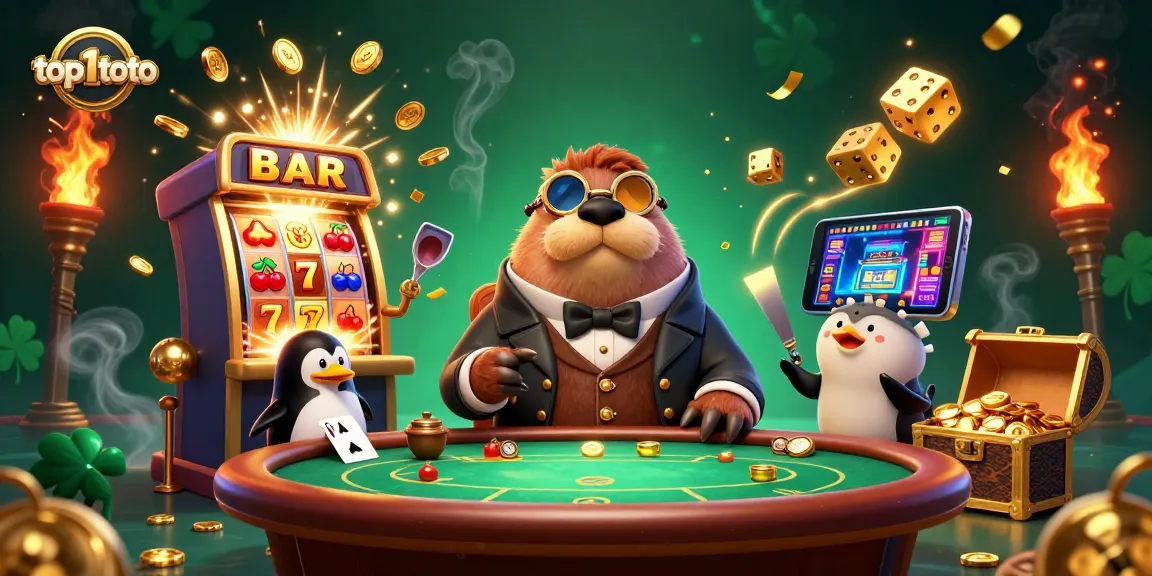 Menang judi di top1toto dengan permainan slot 3D yang mengesankan dan tema luar biasa.