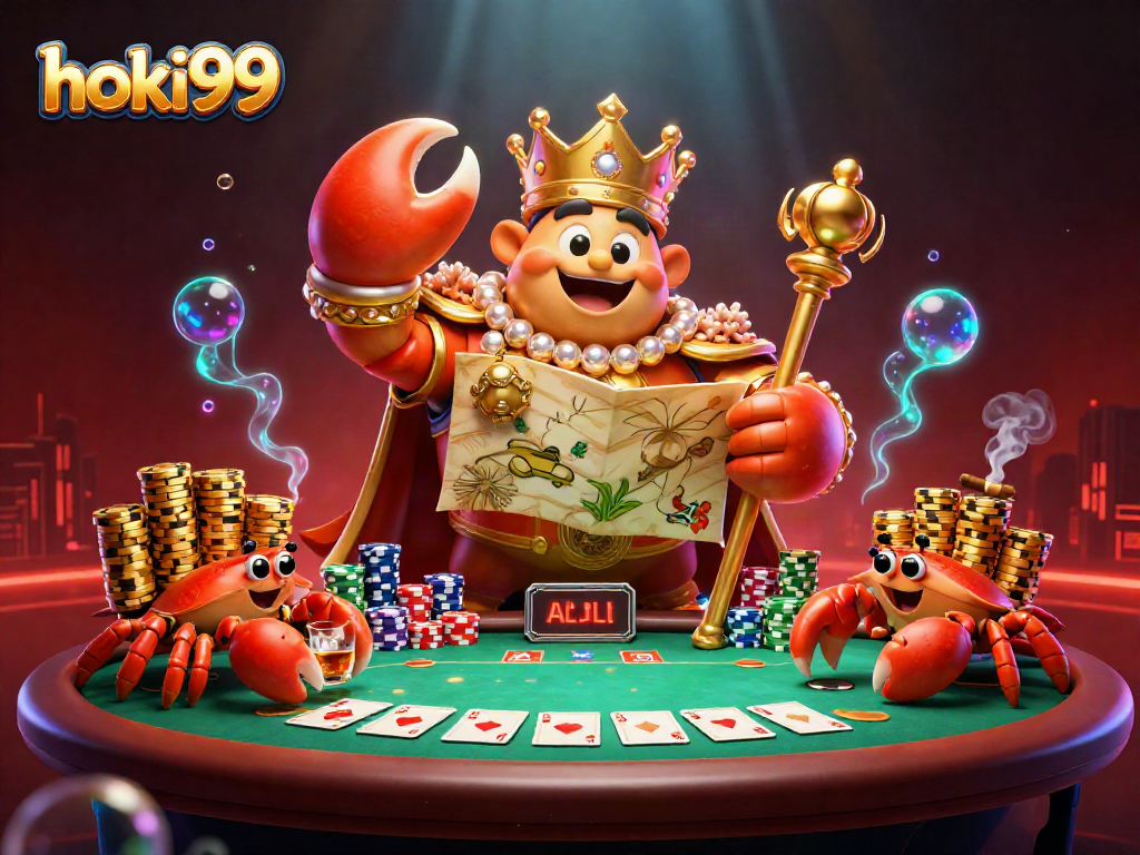 Hoki99 mempersembahkan keceriaan dalam permainan poker dengan ilustrasi karakter 3D yang megah.