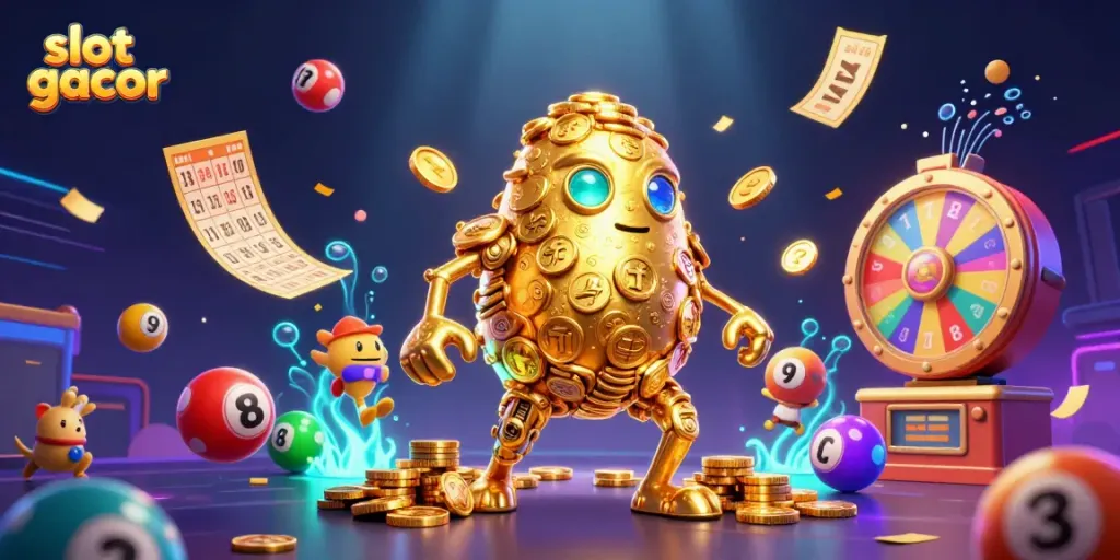 Slot gacor menawarkan keseruan dengan karakter golem emas dan elemen permainan dinamis.