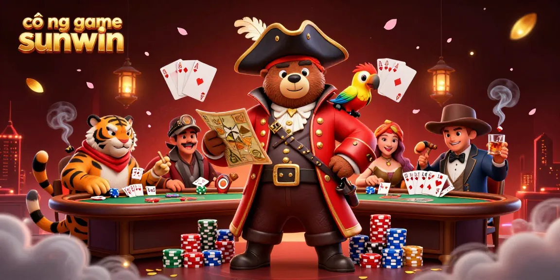 Experience the thrill of cổng game sunwin with vibrant poker action and charming characters.