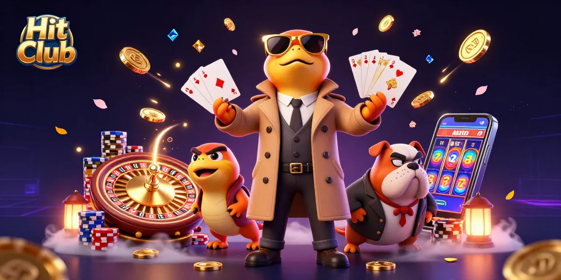 Engage in thrilling gameplay at Hit Club, where raptors fake their way into VIP gaming adventures.