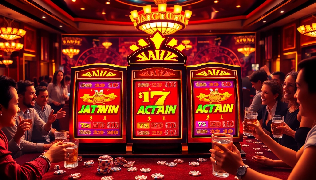 Engage with the excitement of slot online gacor in a luxurious casino setting featuring dynamic gameplay.
