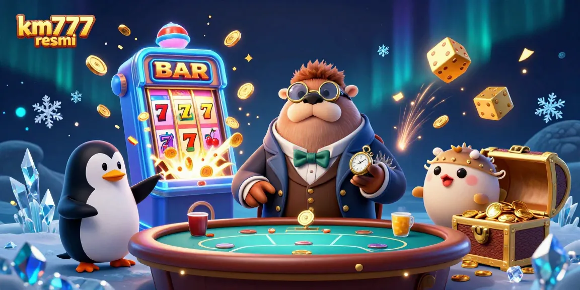 Engage with the thrilling world of km777 resmi through dynamic casino gameplay featuring unique underwater characters.